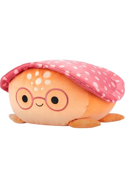 Squishmallows Kine Original Orange Leatherback Turtle 12 Inch with Glasses - ...
