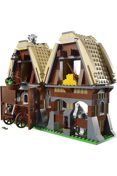 LEGO غارة قرية كاسل ميل 7189