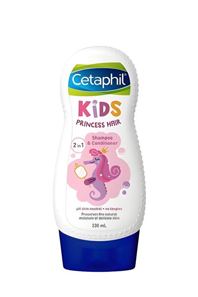 Kids شامبو وبلسم بأسلوب الأميرات للفتيات 2 في 1 (230 مل)