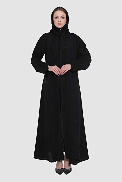 Stylish Fashion عباية من ستايلش فاشن لف باللون الاسود