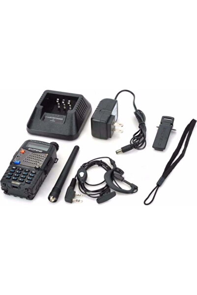 BAOFENG Ασύρματος Πομποδέκτης 55R UHF/VHF 5.8W με Μονόχρωμη Οθόνη