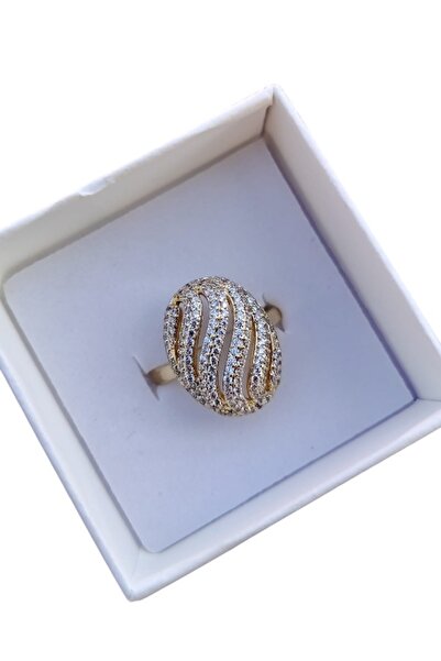NN Inel confy ,otel inoxidabil placat cu aur 14 k