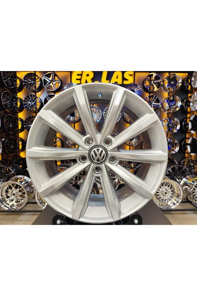 Volkswagen 4 Adet ORIJINAL 7*17 5*112 ET40 57.1 SILVER JANT REVİZE EDİLMİŞ (T...