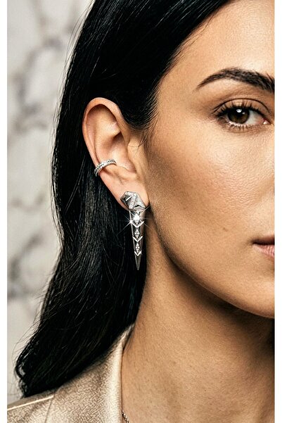 Store Diva Charm Stylish Silver Color Earrings