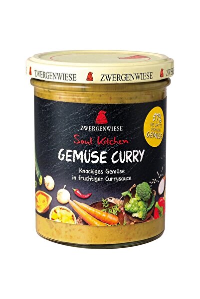 Zwergenwiese Sos cu legume si curry fara gluten,