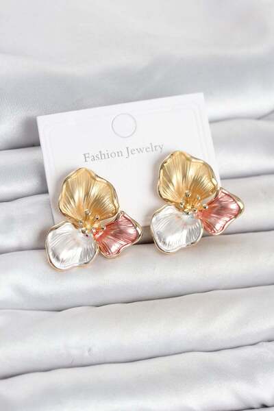 Inure Jewelry Brass Lotus Model Women's Necklace