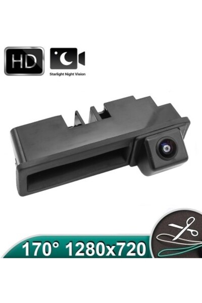 Xenon Bright Cameră marșarier HD, unghi de 170 de grade cu viziune nocturnă S...