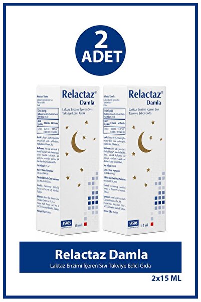 Assos Relactaz Damla 15 ml 2 Adet