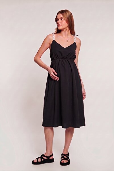 LYN MAMA Effie Dress - Black