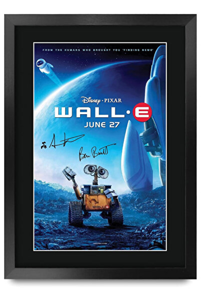 HWC Trading ملصق مطبوع FR A3 Wall-E مع صورة موقعة للمعجبين بذكريات الأفلام - ...