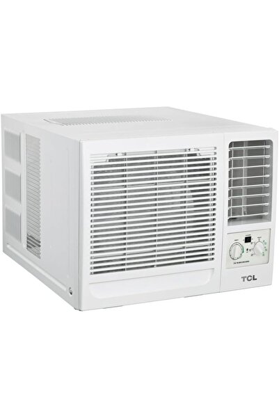 TCL مكيف هواء نافذة طويل الأمد مع زعانف ذهبية (بدون تركيب) أبيض CW-TW18CW1S
