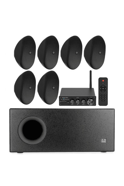 Dap Audio Sistem audio ambiental Bluetooth 6.1 cu 6 difuzoare, subwoofer și p...