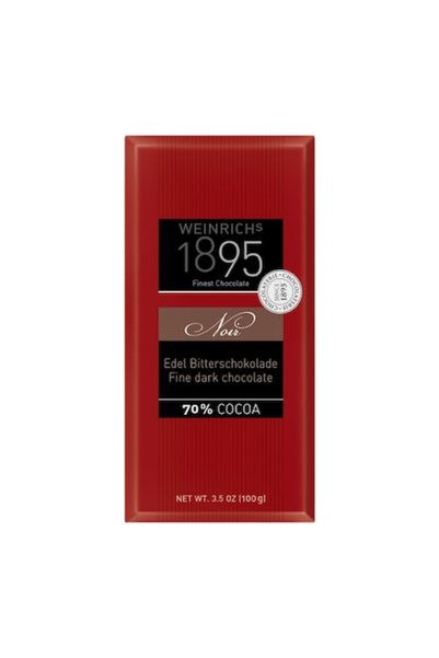 Weinrichs Ciocolată neagră 70% cacao Weinrich 1895 100g