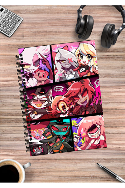 mertfigur Caiet spiralat Hazbin Hotel Anime A5 (50 de foi)