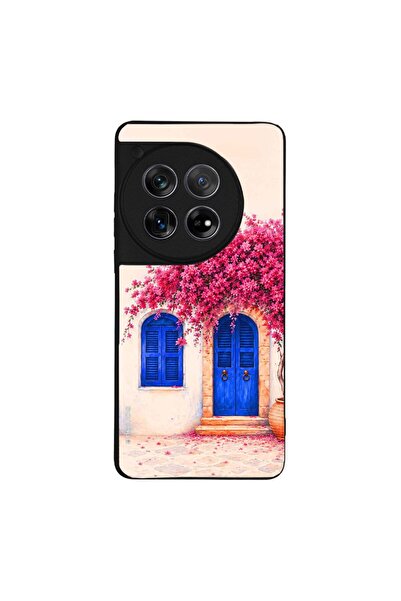 Sonique Θήκη Greek Island Muse Series για OnePlus 12 5G Ροζ Μπουκαμβίλια