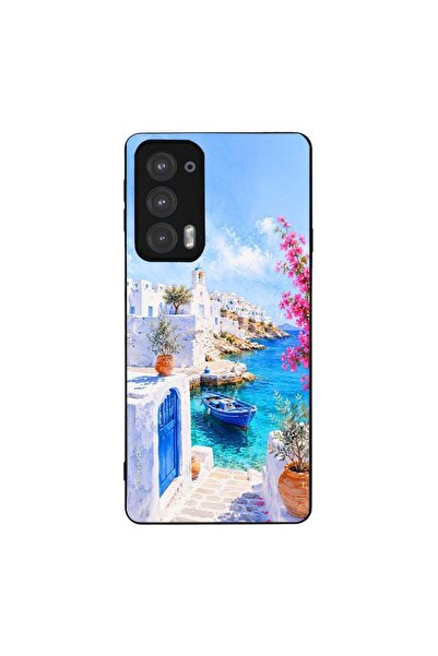Sonique Θήκη Greek Island Muse Series για Motorola Edge 20 5G Αγκυροβόλι