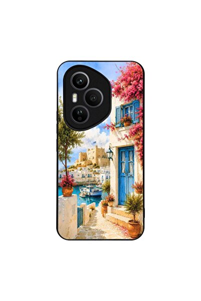 Sonique Θήκη Greek Island Muse Series για Honor 400 Pro 5G Ροδίτικο Λιμάνι