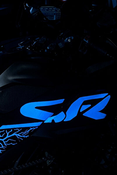 Banxtre Reflective Color Original Sticker for Cfmoto 250Sr (Sr Lettering Righ...