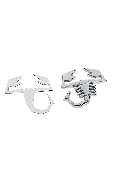 KOTO Abarth Emblem Scorpion Logo Abarth Logo Fender Logo 2 Pieces