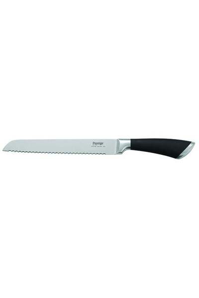 Prestige Deko 8'' Bread Knife | Rust Free Stainless Steel Blade - Pr57542 Silver