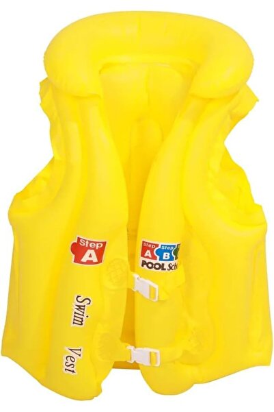 Leno Children's Swim Life Safety Jacket – Adjustable Inflatable Swim Vest For...