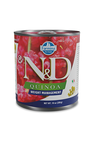 Farmina N&D Quinoa Hrană umedă pentru câini pentru controlul greutății 285 g