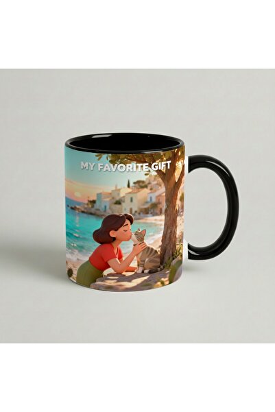 Petgifts Cana Cadou Personalizat Amuzanta Cu Mesaj My Favorite Gift - Ceramic...