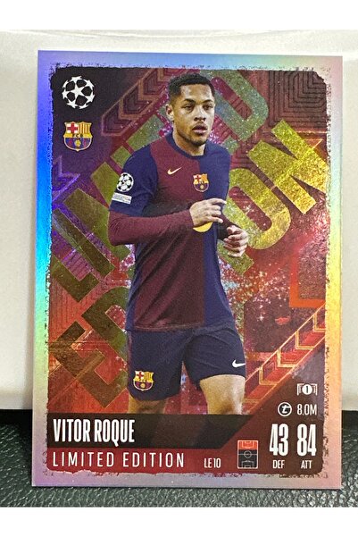 Match Attax فيتور روكي إصدار محدود توبس