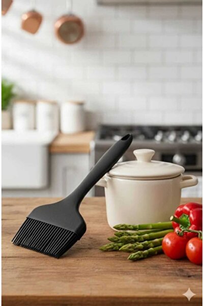 elfnur 21 cm Heat Resistant Silicone Oil Brush 9cm |   Wide Sauce, Egg, and G...