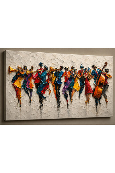 tuvalcim Renkli caz grubunun dansı