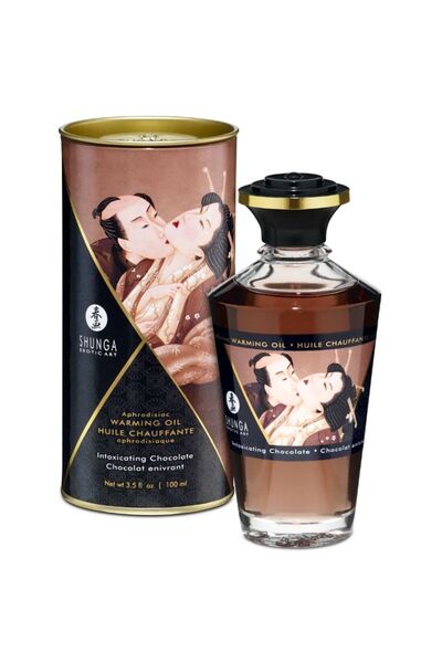 Shunga Θερμικό λάδι μασάζ σοκολάτας – 100 ml