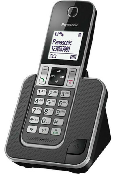 PANASONIC KX-TGD310 Ασύρματο τηλέφωνο με Ελληνικό Μενού Γκρι