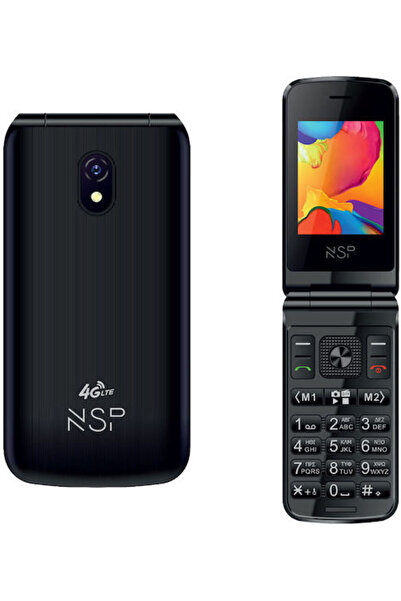 NSP 2650DS Διπλή SIM (48MB/125MB) Κινητό με πλήκτρα Μαύρο