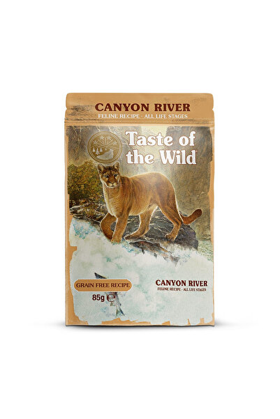 Taste of the Wild Canyon River Cat Pouch cu păstrăv, pui și curcan 85 g