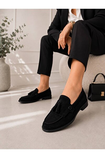 ROYSHOES Women's Corcik Suede Classic Shoes with Tassels
