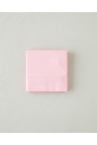 English Home Plaine 20'li Kağıt Peçete 24x24 cm Pembe