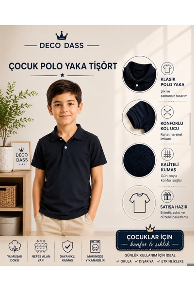 Polo yaka t-shirt