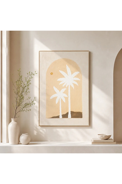 Mily Traditional Wall Painting - The Saudi Palm