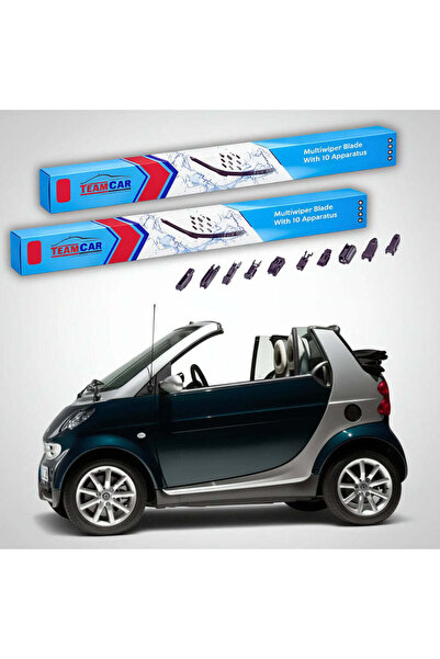 TEAMCAR Lame ștergătoare Smart Fortwo Cabrio 450 2004-2007 |   Set frontal pl...
