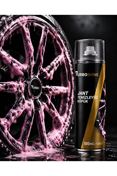 TURBO SHİNE TURBOSHINE JANT TEMİZLEME KÖPÜĞÜ PEMBE