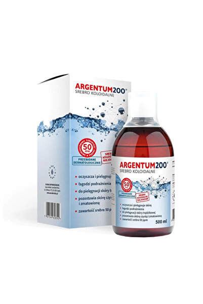 Aura Herbals Argentum 200 Srebro Tonic 50 Ppm 500 Ml