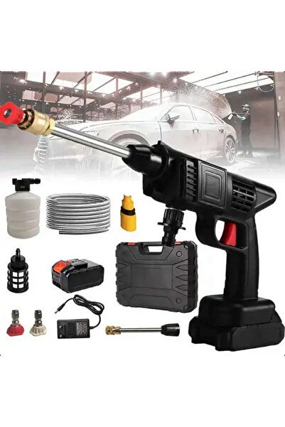 lumixauto Aparat de spălat cu presiune electric, cu presiune puternică, bater...