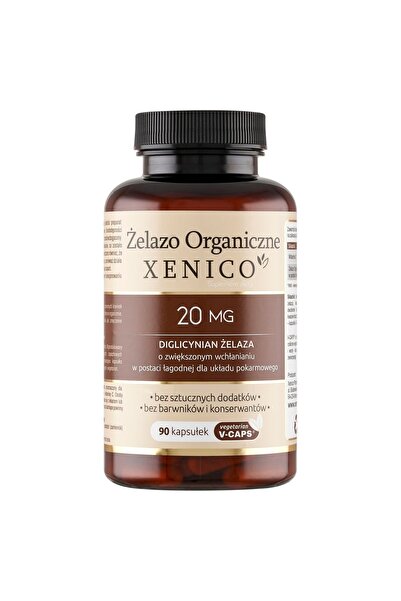 XENICO PHARMA Fer Organic 20mg 90 Capsule