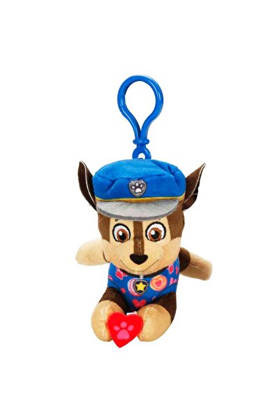 PAW PATROL Sevgililer Günü Temalı Peluş Anahtarlık - Chase