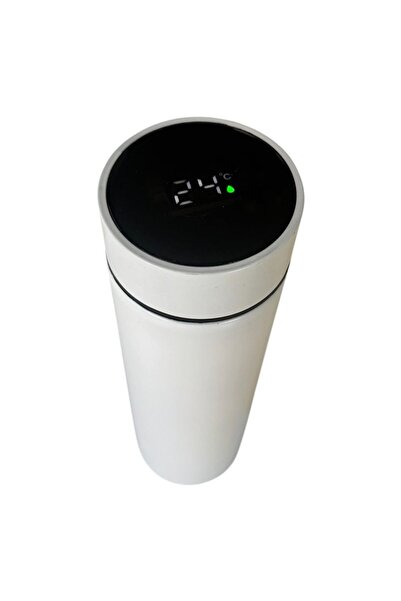 UTILIO ®   Termos inteligent 500 ml cu afișaj LED pentru temperatură, oțel in...