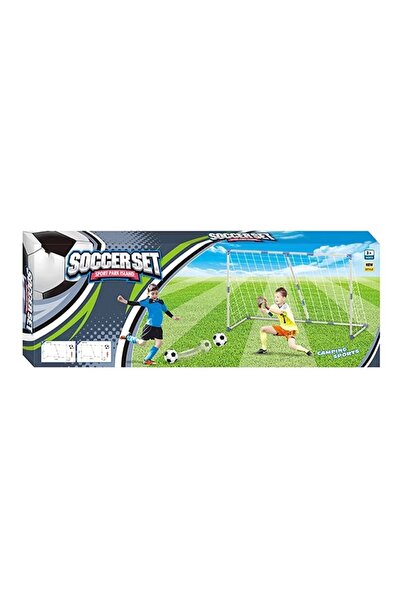 OCIE Set fotbal copii 2 in 1 cu minge si poarta transformabila in 2 porti mic...