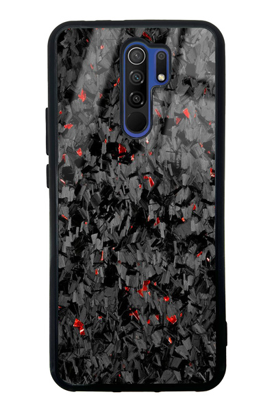 Spoyi حافظة هاتف شاومي ريدمي 9 لامعة بتصميم كريستال ميلت