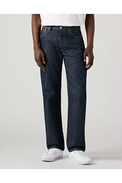 Levi's Ανδρικά Βαμβακερά Τζιν Σκούρο Ντένιμ Κανονική Εφαρμογή (00501-0162-00J...