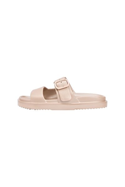 Tommy Hilfiger Kadın Double Strap Sandal Pearl Terlik FW0FW091140HT
