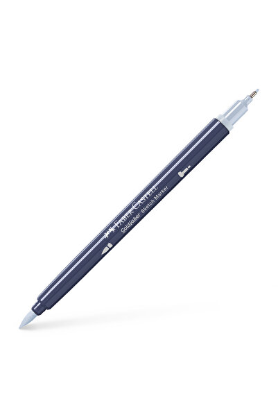 Faber Castell Marker de schiță cu 2 vârfuri Gri rece XI 241 Goldfaber Faber-C...